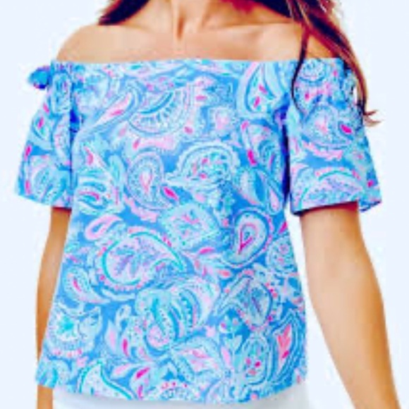 Lilly Pulitzer Tamara Top - Picture 3 of 3